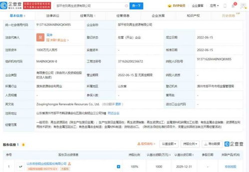 宏創(chuàng)控股成立新公司，聚焦資源再生利用技術(shù)研發(fā)，布局循環(huán)經(jīng)濟(jì)新賽道